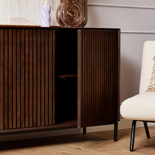 StarFurn Dressoir Madison - Bruin Hout - 210x45x85cm - vtwonen shop