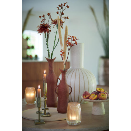 Light & Living vaas Ulloa - bruin - Ø28.5cm - vtwonen shop