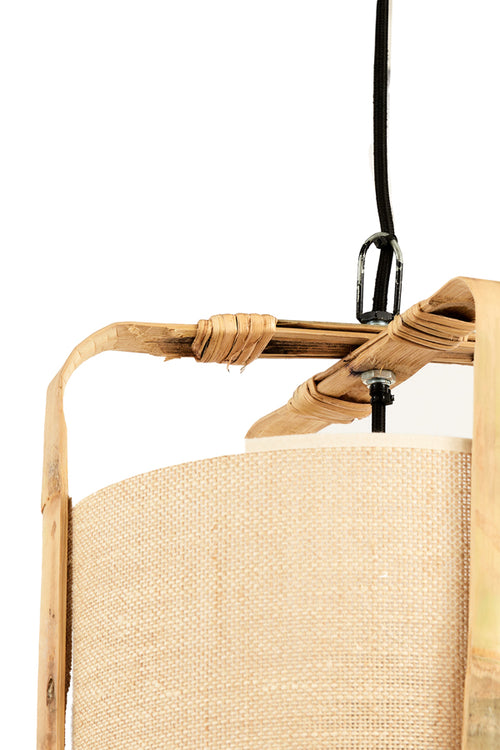 Light & Living hanglamp SENDAI - Ø27x56cm - bruin - vtwonen shop