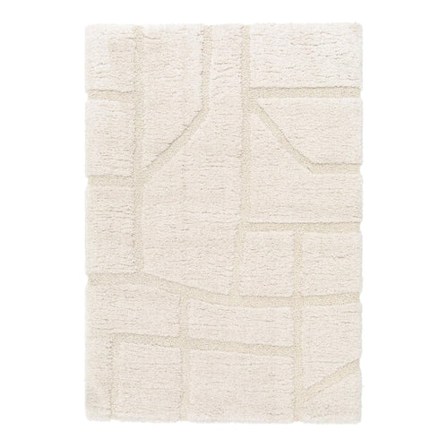 AFK Living vloerkleed Murmure - reliëfeffect - beige - 160 x 230 cm