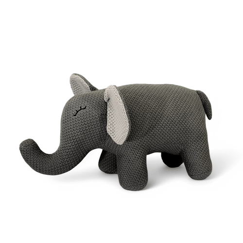 Pintado & Lacado knuffeldier Olifant - grijs - 48 cm