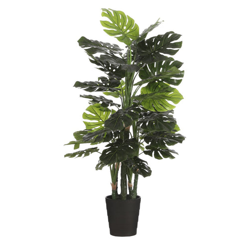 Mica Decorations Monstera Kunstplant - H140 x Ø80 cm - Groen