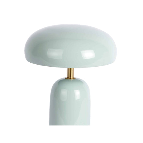 Leitmotiv tafellamp Catania Mushroom - blauw - Ø17.5cm