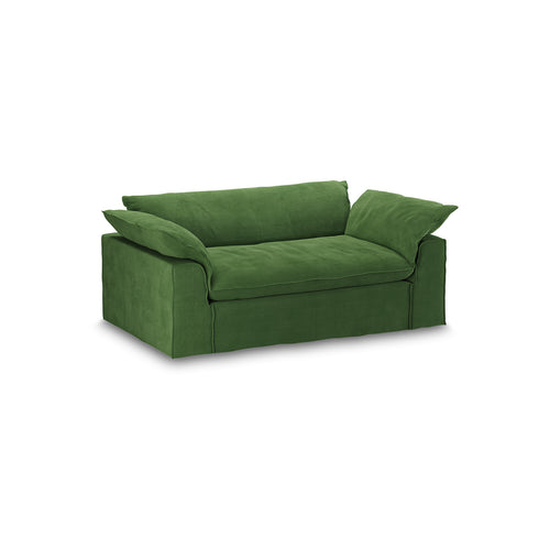 HKLIVING bank Nomad – royal velvet green – 204cm - vtwonen shop