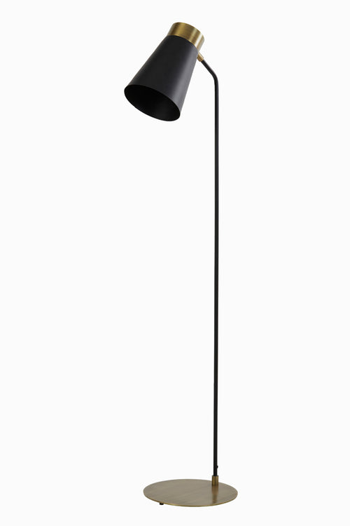 Light & Living vloerlamp BRAJA - zwart - 30x29x143cm - vtwonen shop