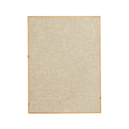 Mica Decorations Mista Wanddecoratie - L60 x B3 x H80 cm - 100% FSC - Mdf - Bruin