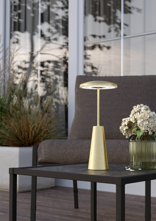 EGLO tafellamp Piccola - draadloos - 28 cm - goud - vtwonen shop