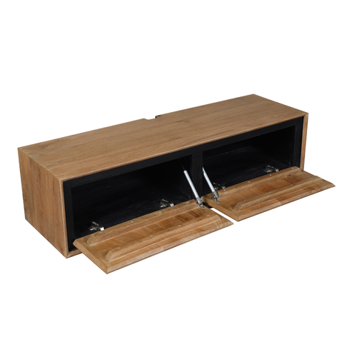 Starfurn  tv meubel RichWood - bruin - 35x120x30cm