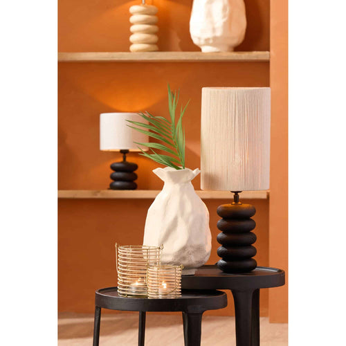 Light & Living lampenkap Medana - wit - 25x25x36cm - vtwonen shop