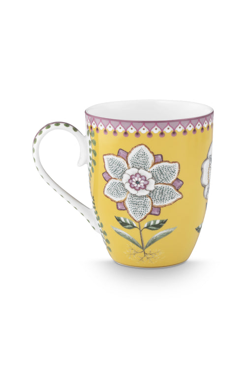 Pip Studio Ontbijt serviesset - Lily&Lotus - Geel