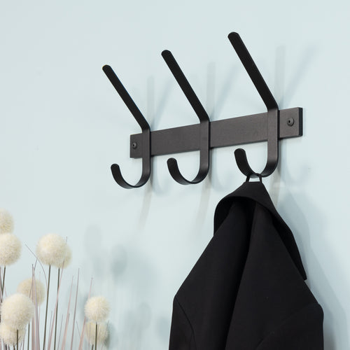 Spinder Design kapstok Dexter 3 - Zwart - 3 haken - vtwonen shop