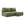 LaMiaSofa hoekbank rechts Ostia - chenille stof - limoengroen - 210x149x79