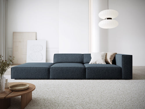 Cosmopolitan Design linker bank Arendal 4-zits, chenille, koningsblauw - 102x262x70cm