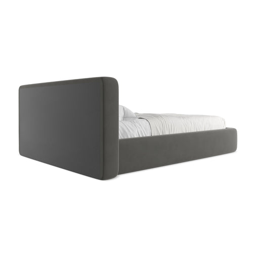LaMiaSofa Bed met opbergruimte Firenze - velours - staal - 180x225x82