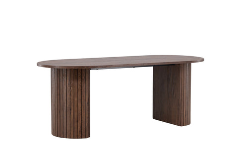 Rebellenclub Eetkamertafel Pokka - 200 x 90 cm - Bruin - vtwonen shop