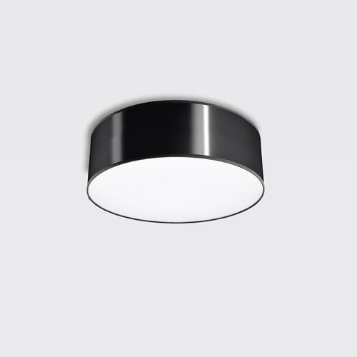 Sollux Lighting Plafondlamp ARENA zwart - 25x25x11cm