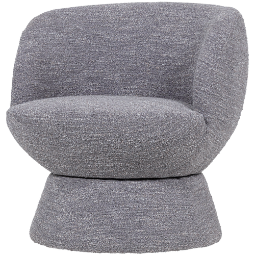 WOOOD draaifauteuil Shuffle - Melange - Grijs - 72x73x71 - vtwonen shop