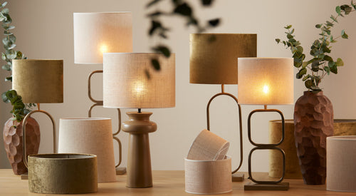 Light & Living lampenkap Breska - wit - 30x15x25 cm