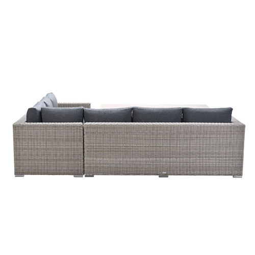 Garden Impressions lounge dining set Tennessee 3-delig rechts vintage willow - texfiber - vtwonen shop