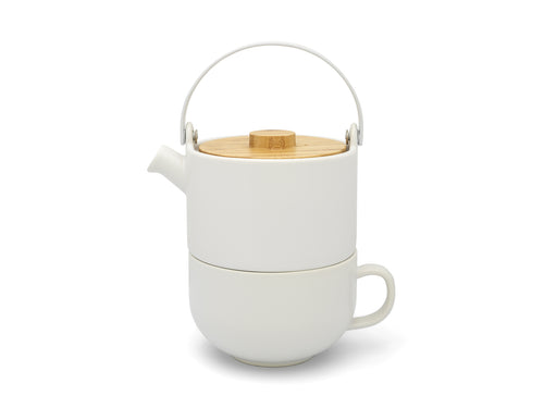 Bredemeijer - Tea for one Umea wit 500ml - vtwonen shop