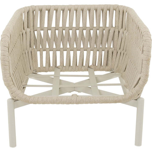 Lesli Living bistrostoel Burgos - beige - 80x84x66,5cm - set van 2