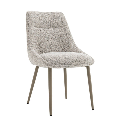 DÉJA Living Eetkamerstoel Malou - Beige/Taupe - Set van 2 - vtwonen shop