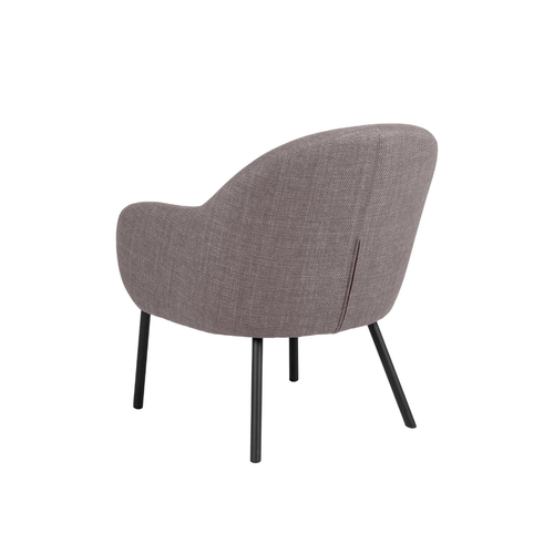 Rebellenclub Fauteuil Lavina - Licht Grijs Bruin - vtwonen shop