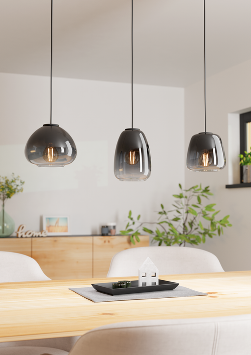 EGLO hanglamp Aguilares - e27 - 84 cm - zwart