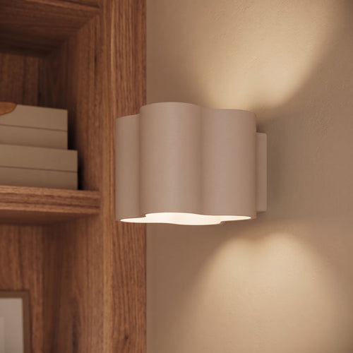 Sollux Lighting Wandlamp OVIO taupe G9 - 12x14,5x10cm