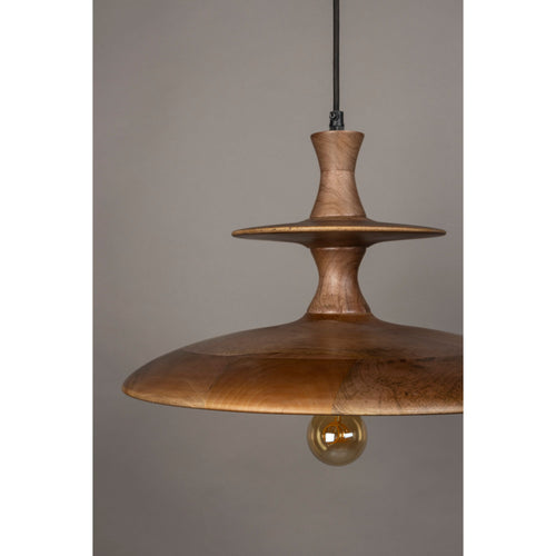 Dutchbone Cath Hanglamp 43 cm (L) Hout Bruin - vtwonen shop