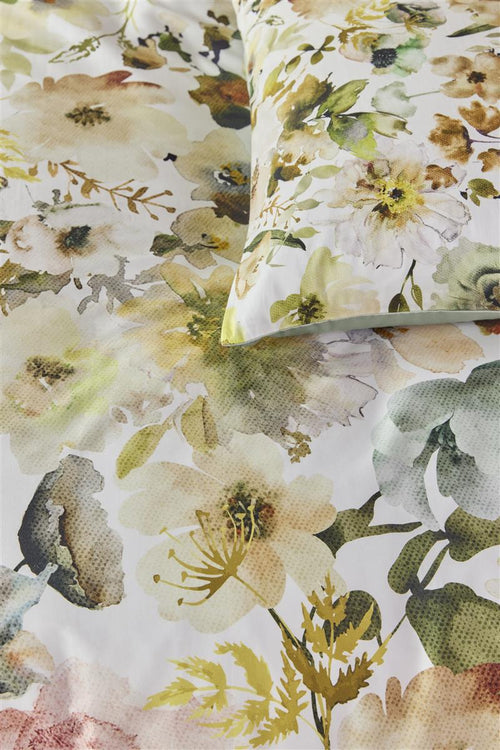 Kardol dekbedovertrek Aquitaine - 140x200/220 cm - groen - vtwonen shop