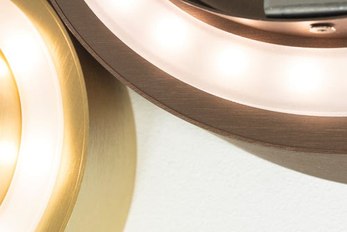 Artdelight Plafondlamp Chicago 250 - Warm Goud