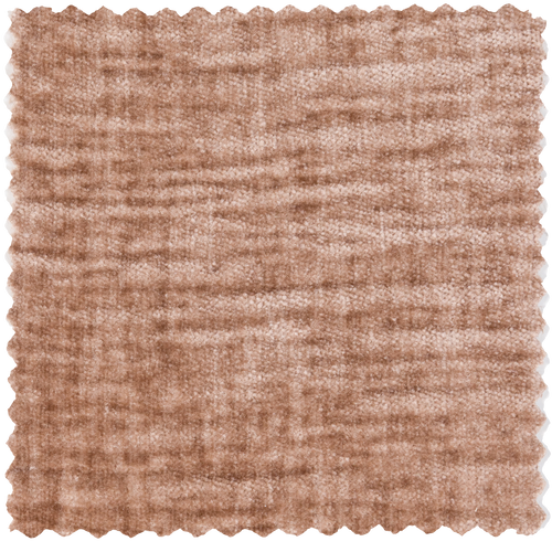 WOOOD hoekbank rechts Bean - Chenille - Velvet Perzik Roze - 73x305x175