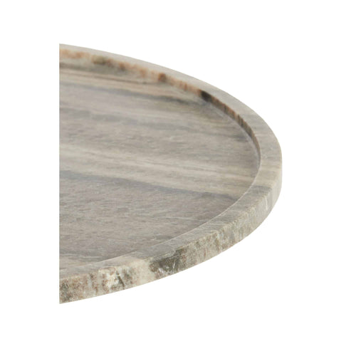Light & Living bijzettafel Civita - bruin - Ø37cm