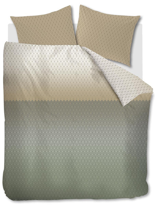 Beddinghouse dekbedovertrek Ariel - 240x200/220 cm - blauw groen - vtwonen shop