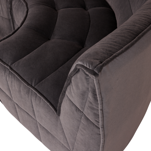 vtwonen hoekelement Cluster - Velvet - Chocolade Bruin - 81x205x91