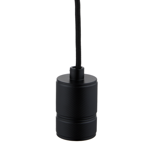 Lighto | Pendel Mat Zwart | Inclusief Lichtbron Helder | Classic | 1.5m Snoer | Met Plafondkap - vtwonen shop