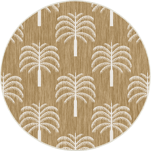 Rond buitenkleed Oase jute - Interieur05 - 240 x 240 cm