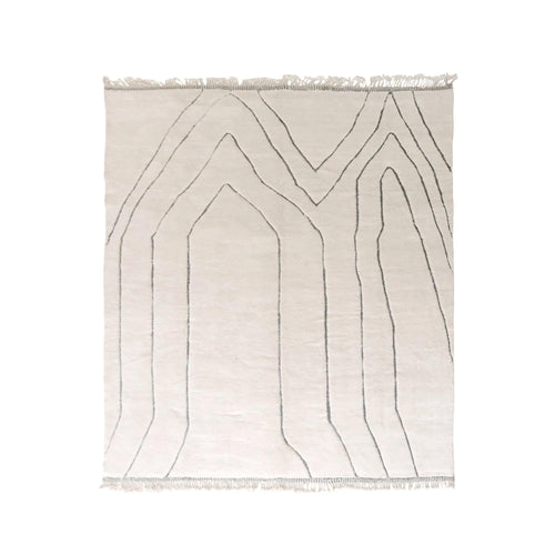 AFK Living vloerkleed Berber - handgemaakt - Wol - 335 x 410 cm