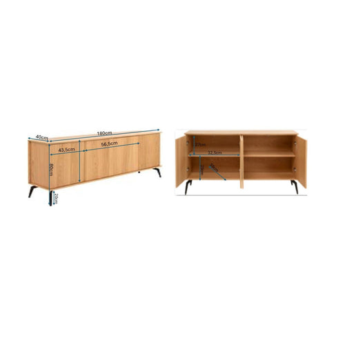 Kare Design Dressoir Lars