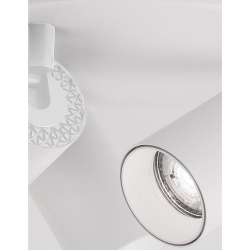Nova Luce TOD Plafondspotjesclusters Zandwit GU10 3x10W