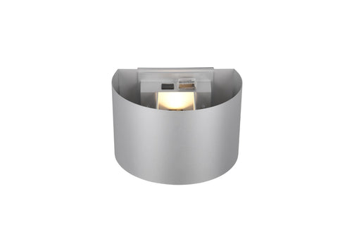 Trio Leuchten wandlamp Talent - 2 lichts - 11.5  x 10   cm - grijs