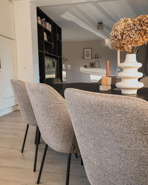 Kick eetkamerstoel Guus - Taupe - vtwonen shop