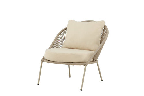 Rebellenclub Loungestoel Cannella - Set van 2 - Beige - vtwonen shop