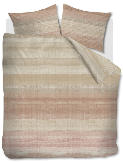Ariadne at Home Dekbedovertrek Blaze - 200 x 200/220 cm - Terra