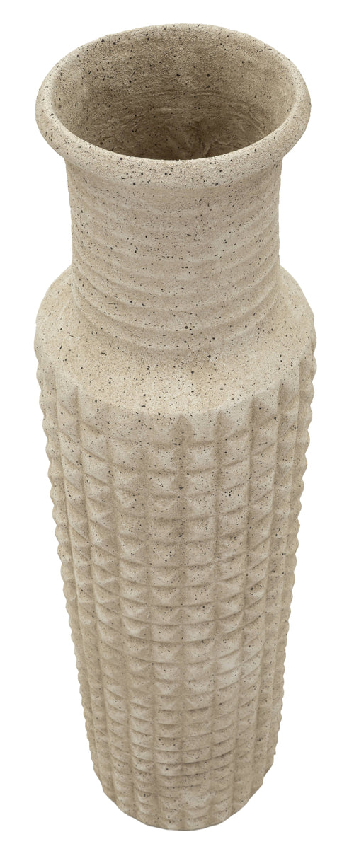 Mauro Ferretti buitenvaas - Ø 28x110 cm - beige