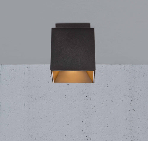 Nordlux Ethan Plafondlamp - GU10 - Mat zwart RAL9005 - vtwonen shop