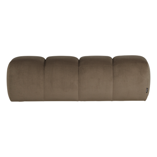 WOOOD eetbank 164 cm Mojo - Velvet - Taupe - 49x164x45