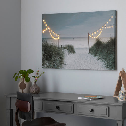 Art for the Home Strandwandeling LED Canvas 60x90 cm - vtwonen shop