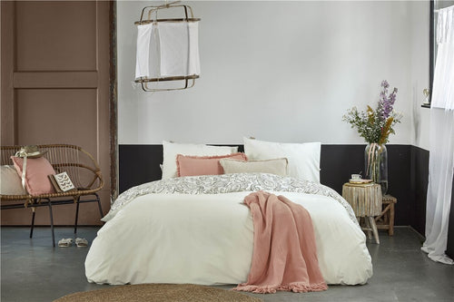 Walra - Dekbedovertrek Perfect Paisley - 200x220 cm - Off White